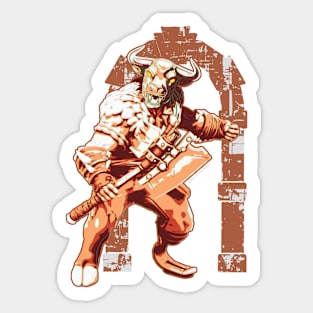 Minotaur Sticker